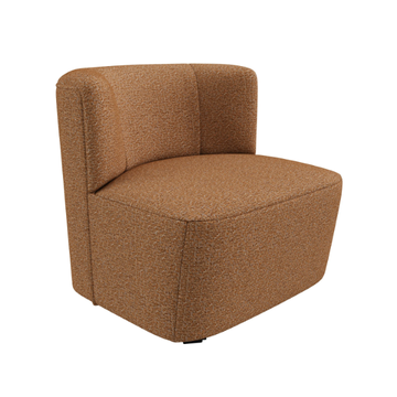 ABEL - Fabric armchair by DÔME DECO - view 3